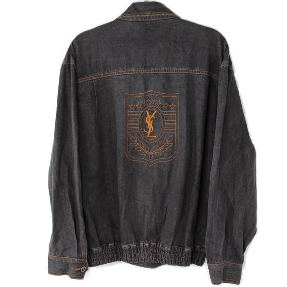 yves saint laurent denim jacket